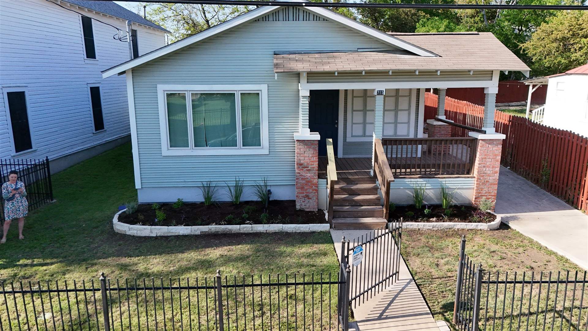 Sharp Landscaping finished front yard project